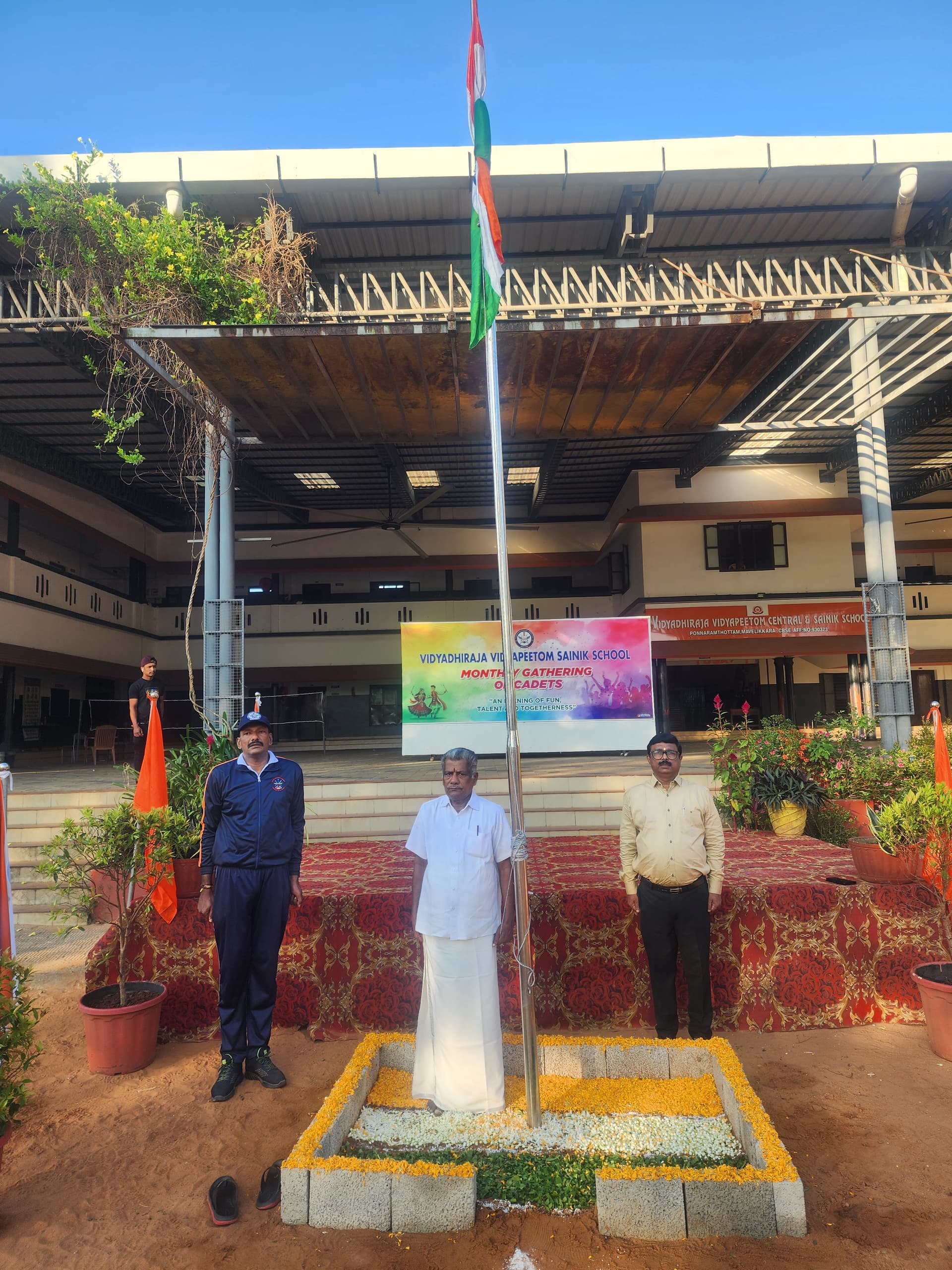 Republic Day — Vidyadhiraja Vidyapeetom Sainik School