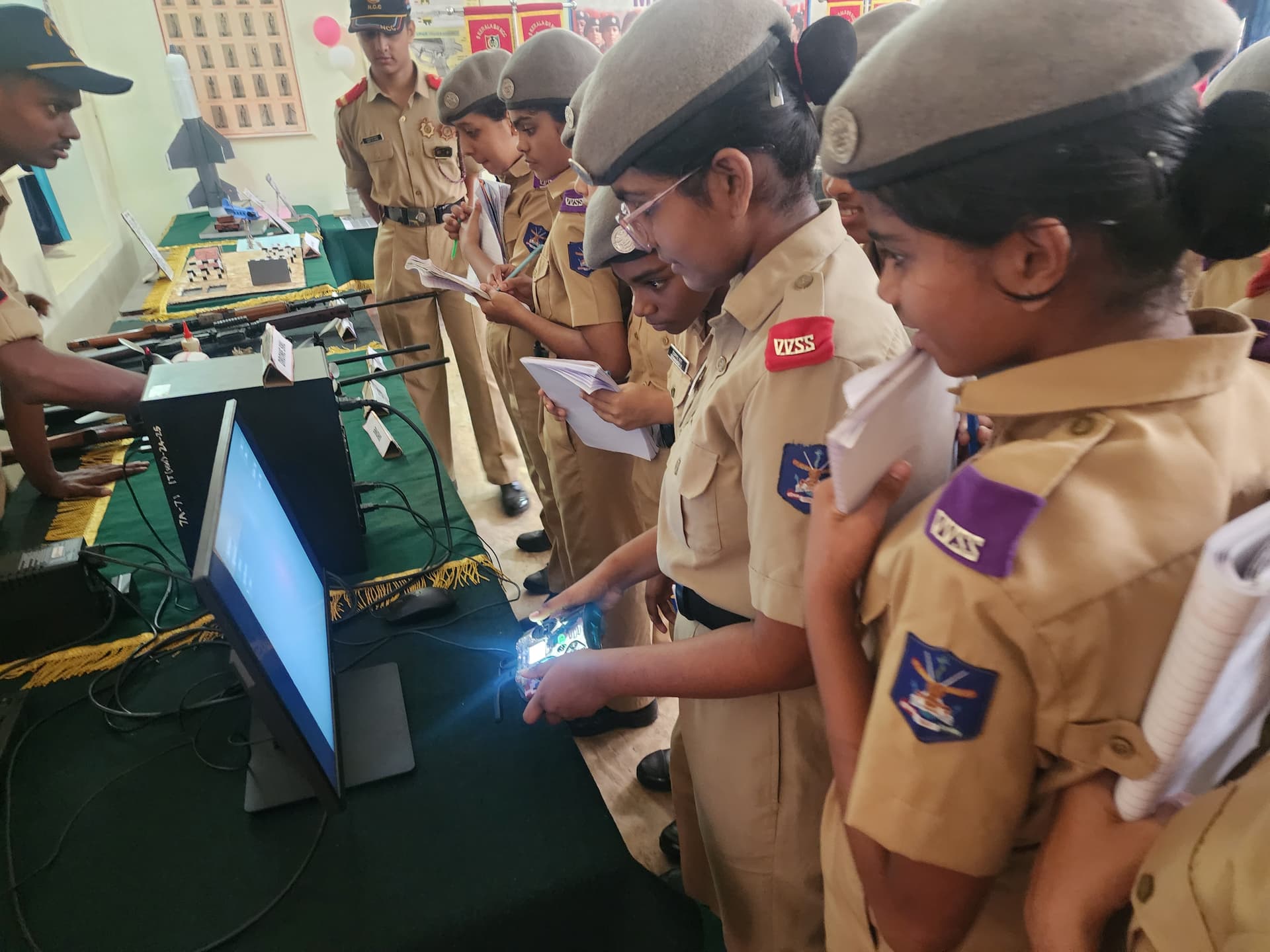 Science And Innovation Expo — Exhibition Visit — Vidyadhiraja Vidyapeetom Sainik School